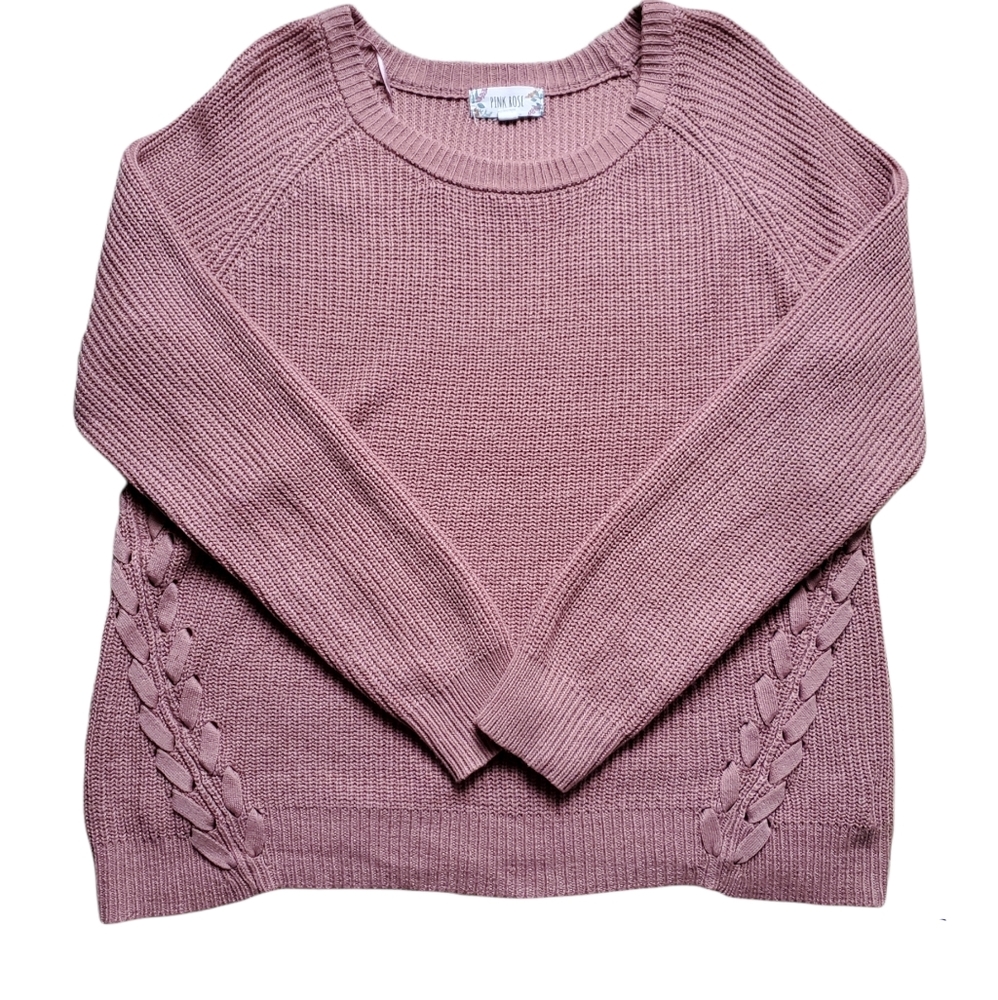 Knitted Pink Sweater